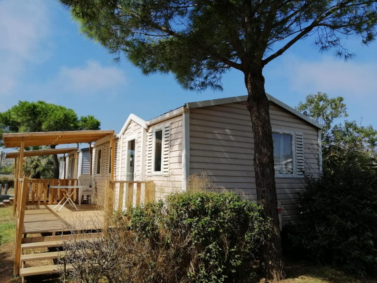 Mobil Home Climatise Camping Novella Port-la-Nouvelle Eksteriør billede